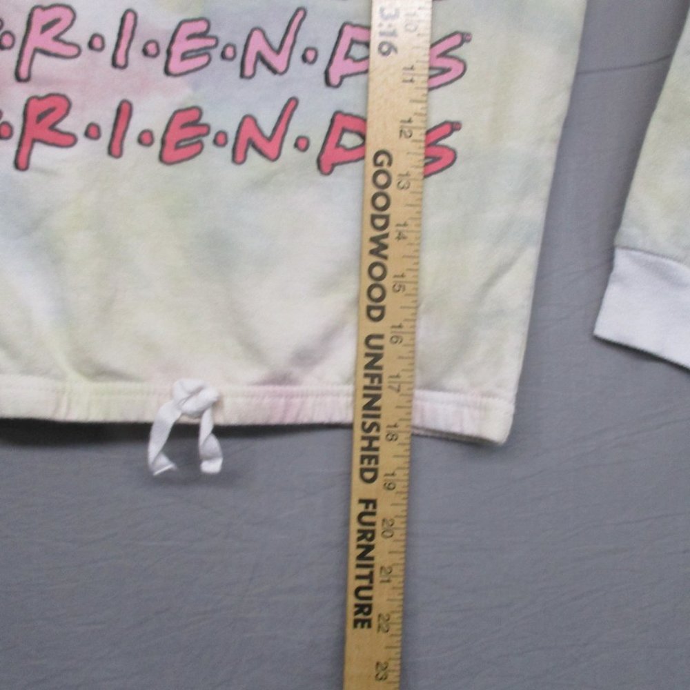 Friends Tie Dye Crew Neck Sweater White Girls Size | 7/8 - Picture 7 of 9